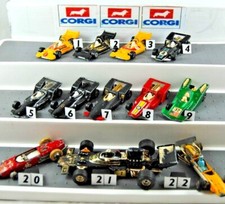 Lotto misto varie auto da corsa Corgi F1 FERRARI / COOPER MASERATI E FORMULA 5000