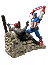 Diorama Captain America VS Red Skull Exclusive By Sideshow