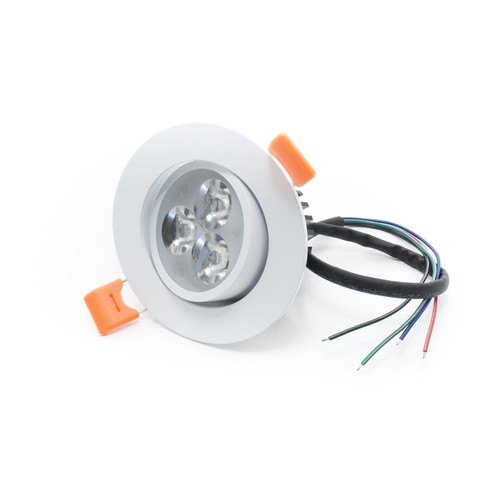 Faretto led rgb 12v - 12v, incasso