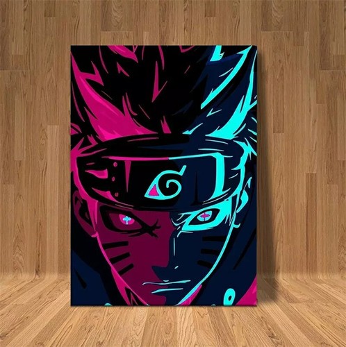 Poster naruto tela - tela, cotone