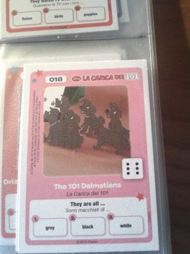 Card figurina classici - figurina, i