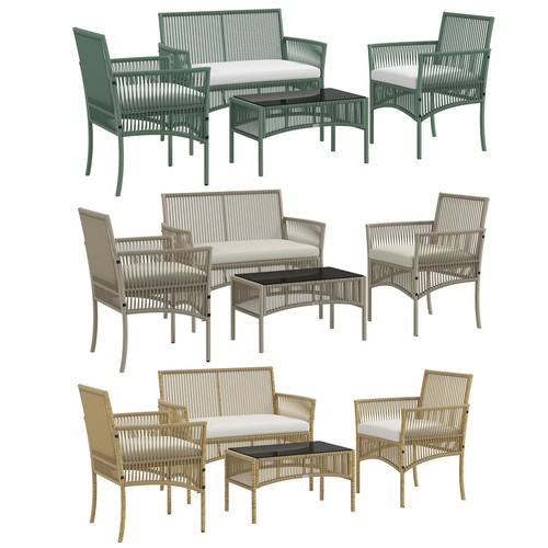 Outsunny set giardino - outsunny, da
