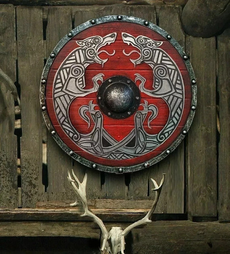 Scudo medievale scudo vichingo