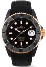 LORENZ DOPPIA INIEZIONE 030197BK Special  Edition Orologio Uomo Nero Automatico 