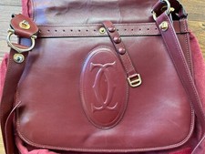 CARTIER BORSA CARNASSIÈRE MODELLO MEDIO MUST DE CARTIER ORIGINAL 1980 AUTHENTIC