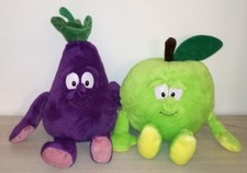 Vitamini coop Melanzana + Mela peluche superfeschi Lidl Goodness Gang plush toys