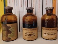 Antica Bottiglia Inverni Della Beffa Prodotto Erboristeria Erbe Piante rara '30 