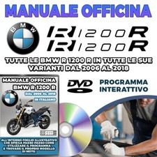 DVD Manuale Officina BMW R 1200 R dal 2006 al 2018 ITALIANO - TUTTE LE VARIANTI