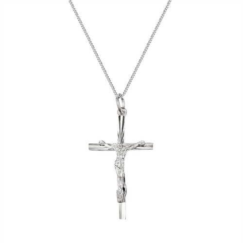 Ciondolo crocifisso argento - ciondolo,