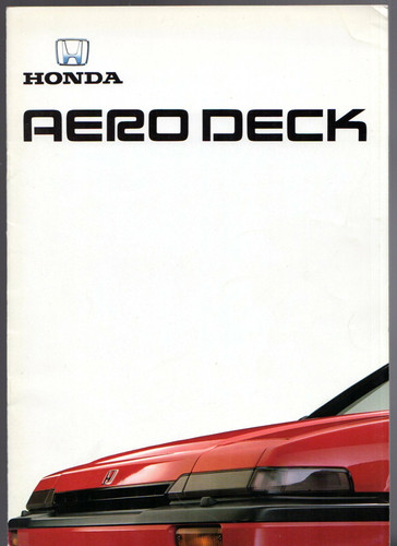 Honda accord aerodeck - accord,