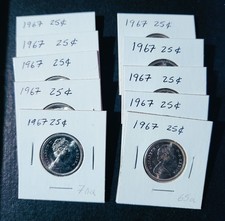 1967 Canada quarto di dollaro