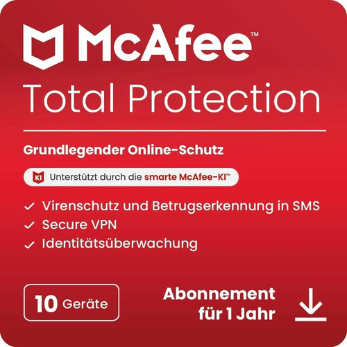 Mcafee total protection 10 - |,