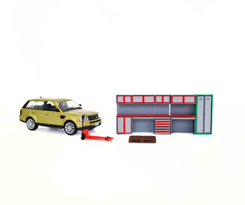 Set mobili diorama officina - set,