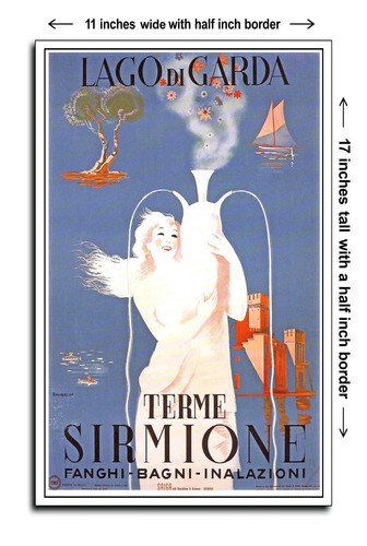 1949 lago garda sirmione - lago, di