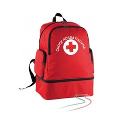 Zaino Tecnico con Portas Ricamo Croce Rossa Italiana CRI Sartoria Schiavi Art. 3