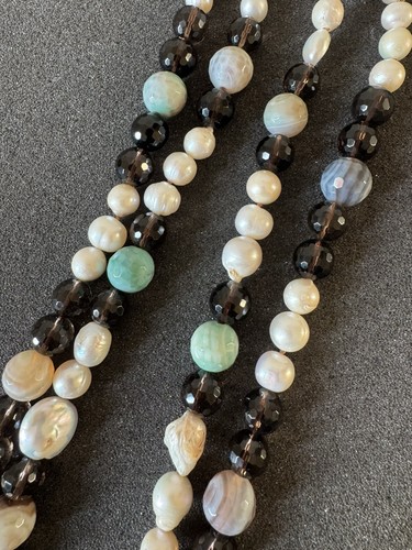 Collana perle barocche acqua - collana, d'acqua
