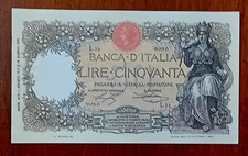 50 LIRE BUOI, BANCONOTA R0IPRODUZIONE