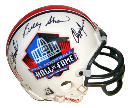 Mini casco firmato nfl hof - firmato,