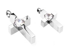 Coppia-Ciondoli Acciaio Inox