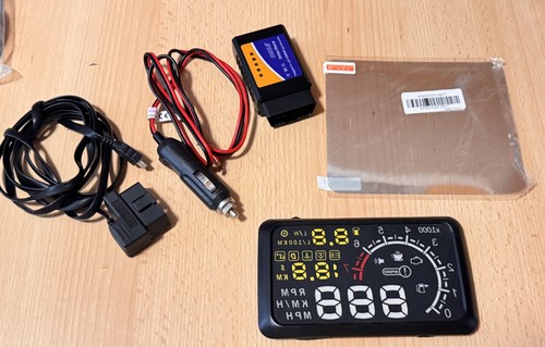 Head display obd2 - display, incl