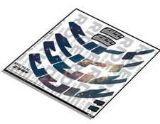 Decalcomanie a forchetta Zipp