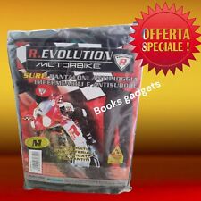 Pantalone Nero Pioggia antipioggia Impermeabile per moto Scooter Lavoro Taglia M