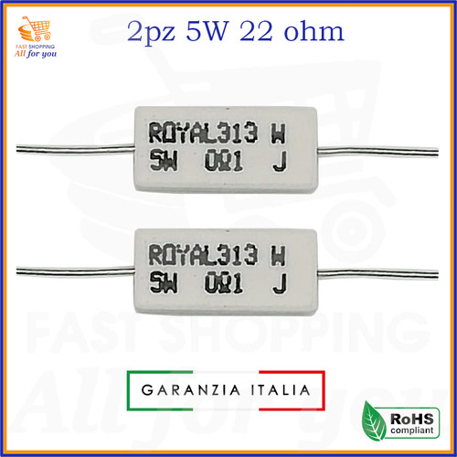 Kit resistenze watt - 5,