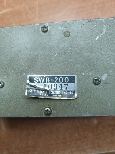 Swr meter - swr,