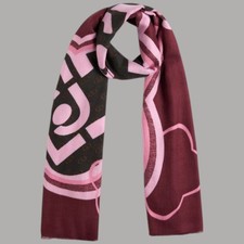 Liu Jo stola rossa sciarpa con logo mis. 70X180 art. 2F5082T0300