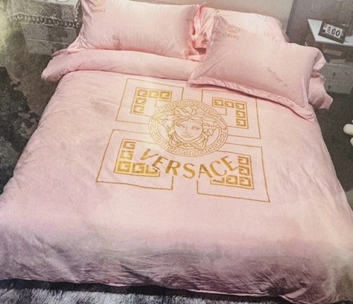 Silk versace bed duvet - silk,