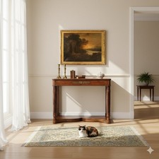 Consolle Antica Noce Bronzo