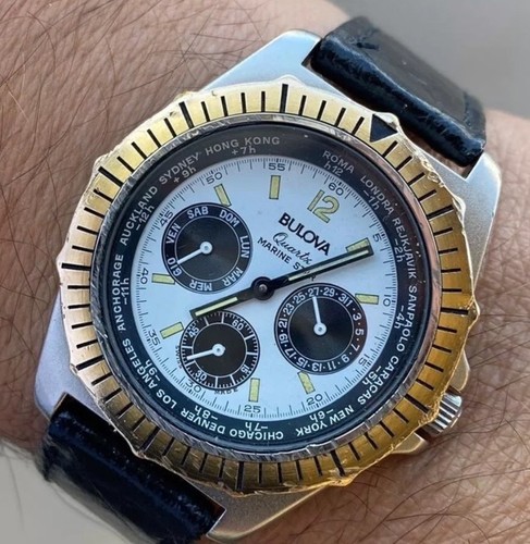 Orologio bulova quartz marine - bulova,