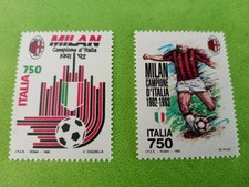 Francobolli Milan Campione