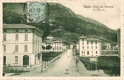 Dt367 cartolina edolo viale - dt367,