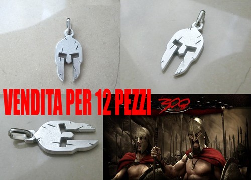 Pendente ciondolo collana elmo - pendente,