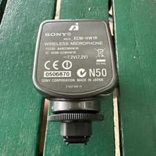 Sony ECM-HW1R Microfono Bluetooth wireless solo per videocamera Handycam