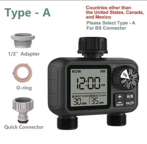 Timer irrigazione automatica - timer,