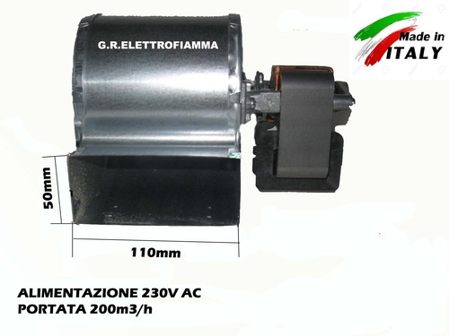 Ventola centrifuga per stufe - per, a