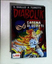 Diabolik Ristampa costola bianca n. 50