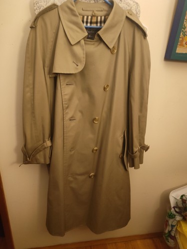 Trench uomo doppiopetto