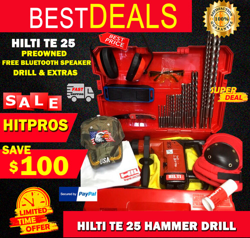 Hilti drill preowned - hilti,