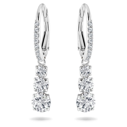 Orecchini cerchio swarovski - a,