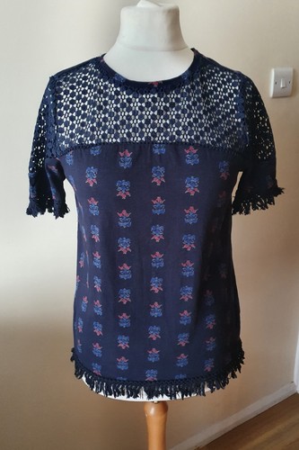 Top donna blu navy - next, taglia