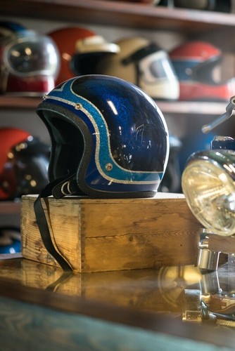 Casco jet vintage harley - casco,
