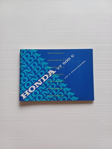 Honda 500 1984 - honda, manuale
