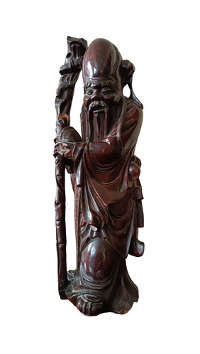 Arte orientale scultura legno - arte,
