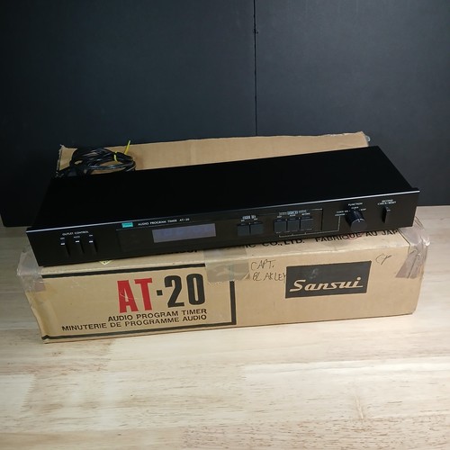Timer programma audio vintage