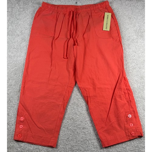 Pantaloni rebecca malone crop - pantaloni,