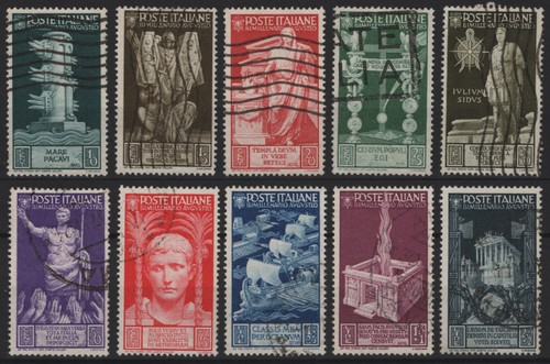 Italia regno 1937 bimillenario - italia,