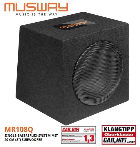 Musway mr108q subwoofer - musway,